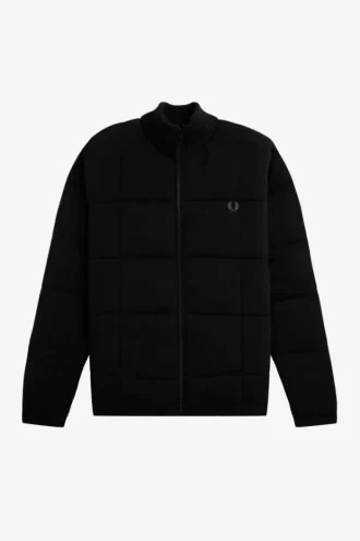 Vestes en tricot matelassé pour hommes