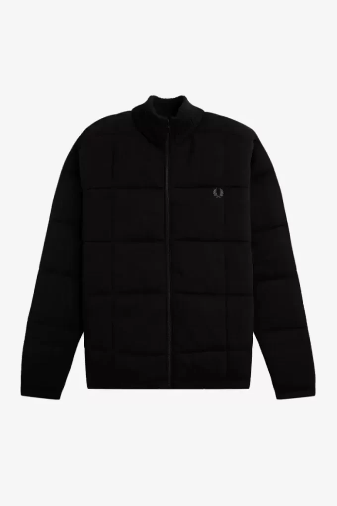 Vestes en tricot matelassé pour hommes