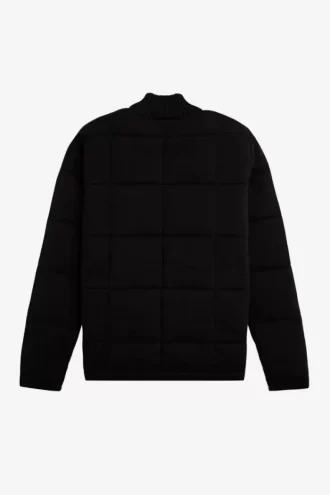 Vestes en tricot matelassé pour hommes