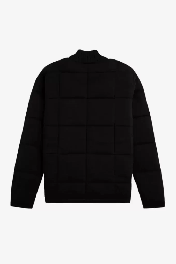 Vestes en tricot matelassé pour hommes