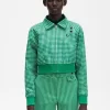 Vestes femme à carreaux vichy brodés