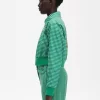 Vestes femme à carreaux vichy brodés