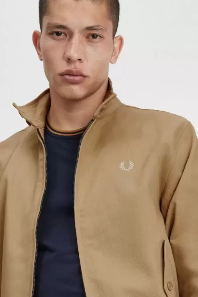Vestes Harrington en velours côtelé pour hommes