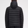 Vestes isolantes à capuche pour hommes