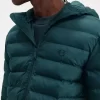 Vestes isolantes à capuche pour hommes