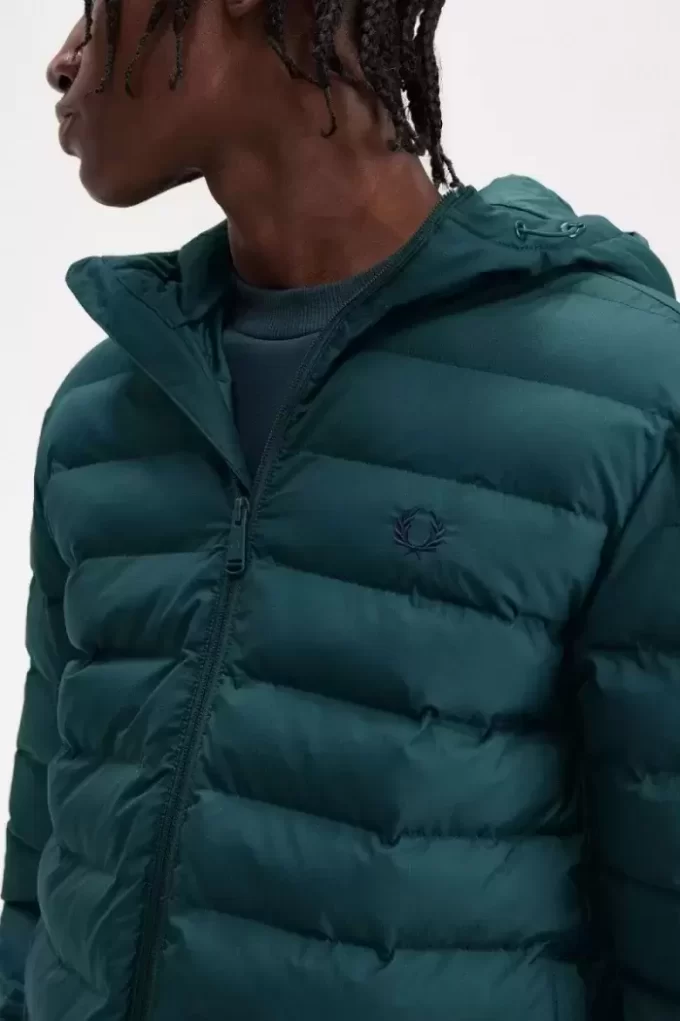 Vestes isolantes à capuche pour hommes