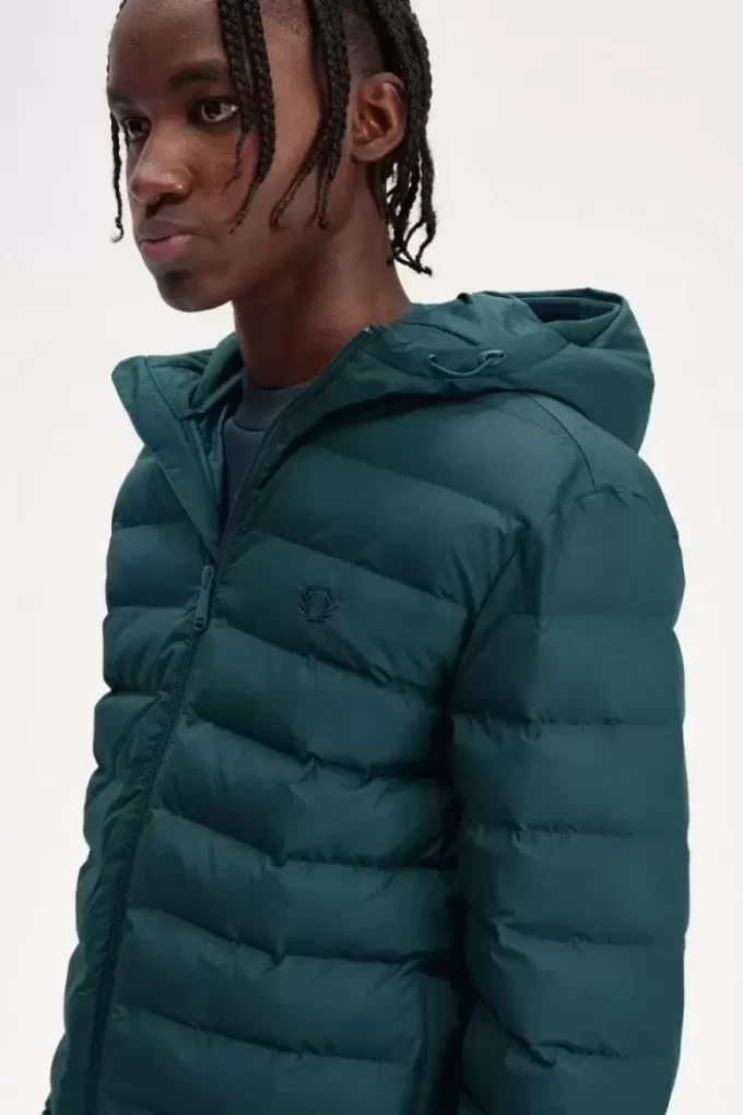 Vestes isolantes à capuche pour hommes