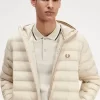 Vestes isolantes à capuche pour hommes