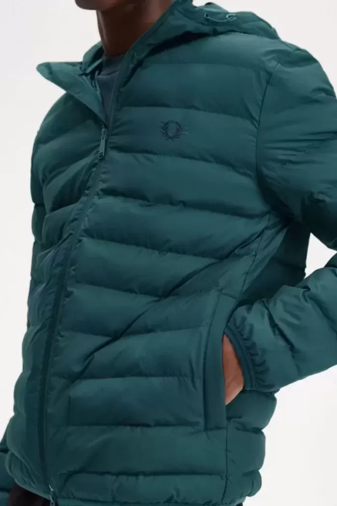 Vestes isolantes à capuche pour hommes