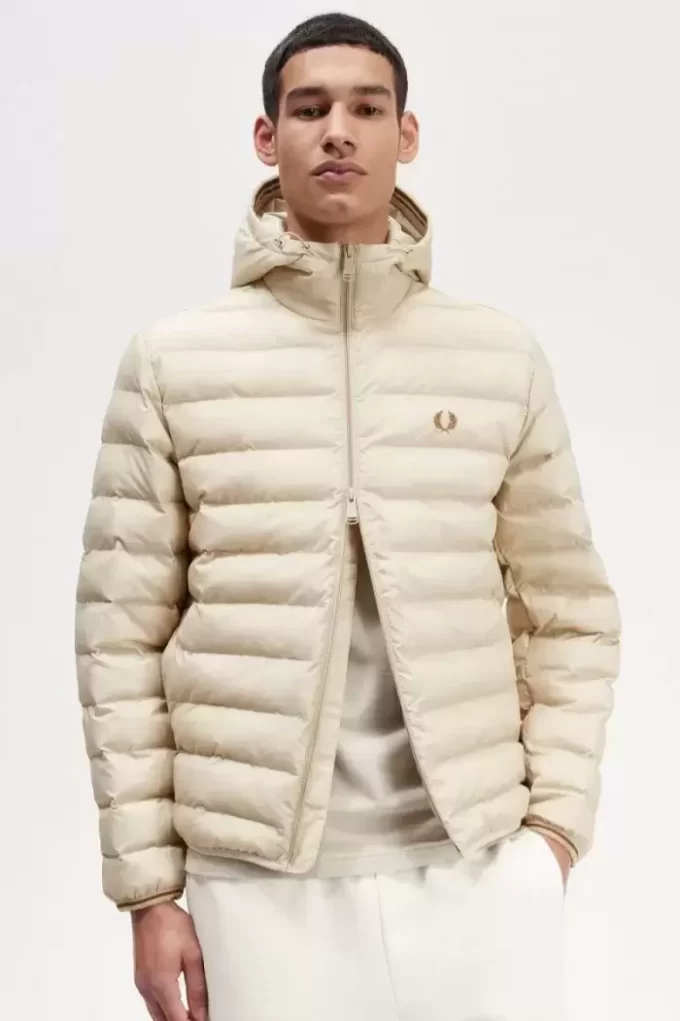 Vestes isolantes à capuche pour hommes
