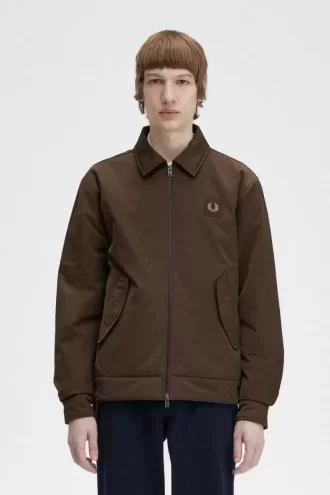 Vestes matelassées zippées pour hommes