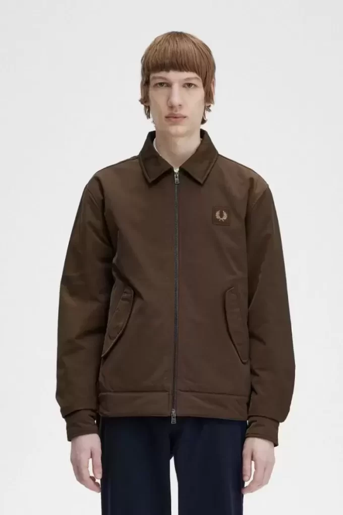 Vestes matelassées zippées pour hommes