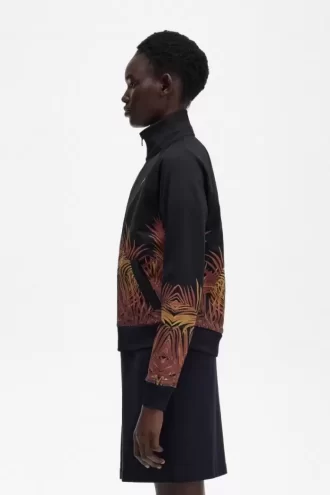 Vestes Palm Print Track pour femmes