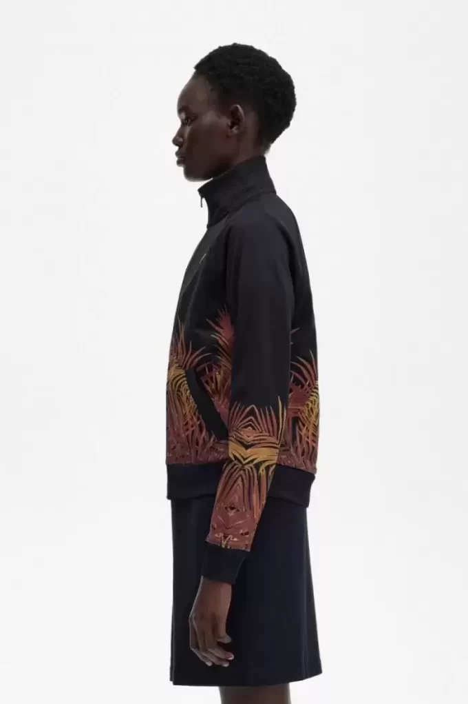 Vestes Palm Print Track pour femmes