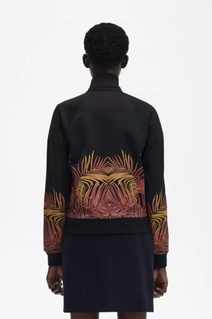 Vestes Palm Print Track pour femmes