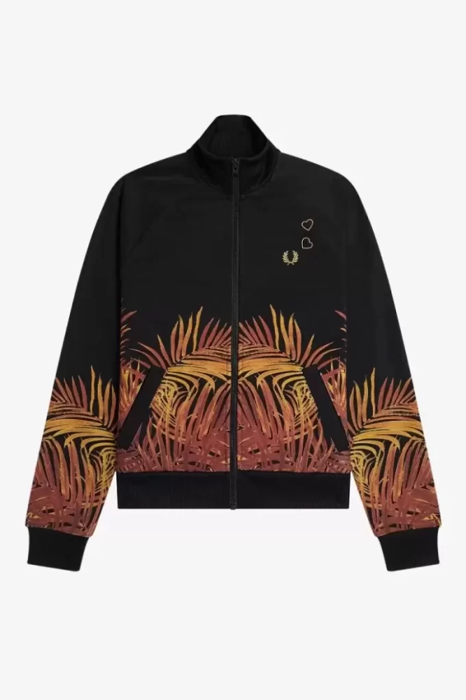 Vestes Palm Print Track pour femmes