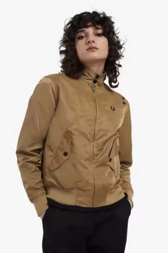 Vestes zippées à doublure imprimée pour femmes