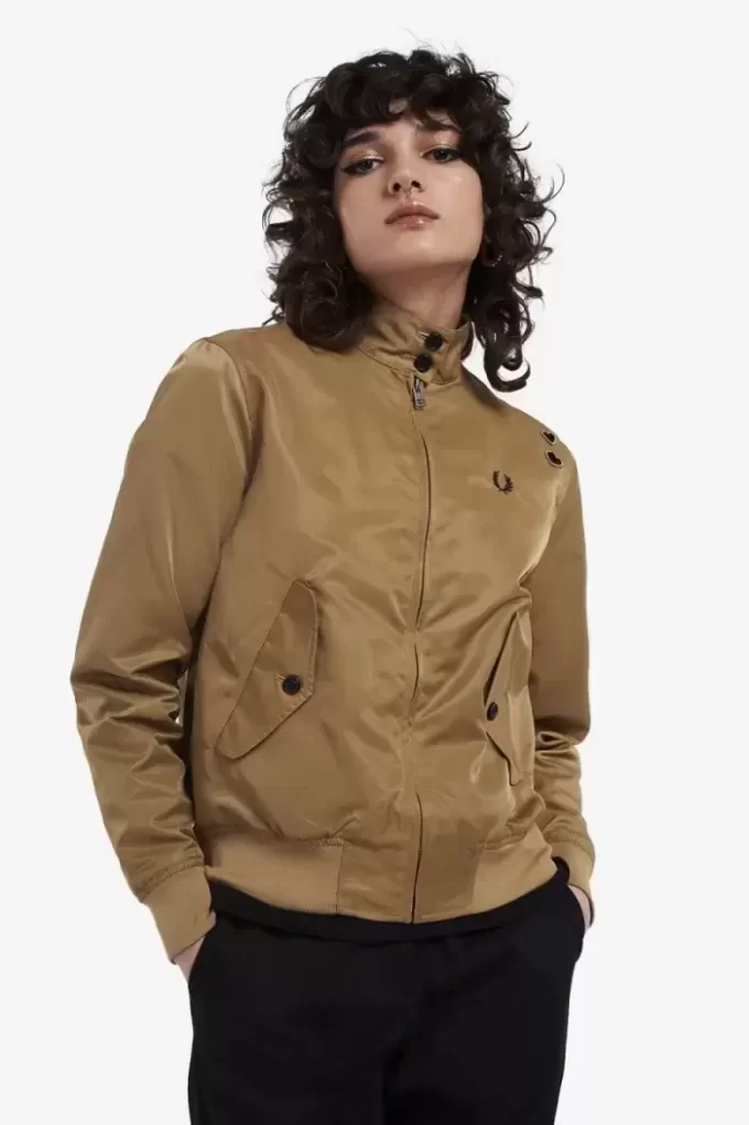 Vestes zippées à doublure imprimée pour femmes