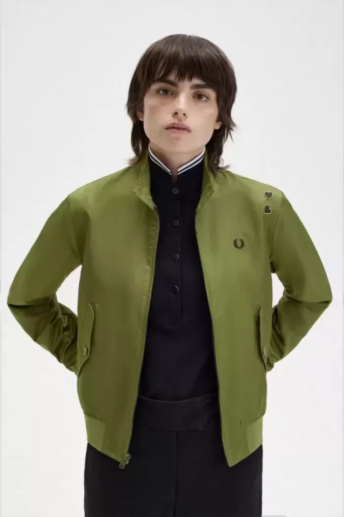 Vestes zippées à doublure imprimée pour femmes