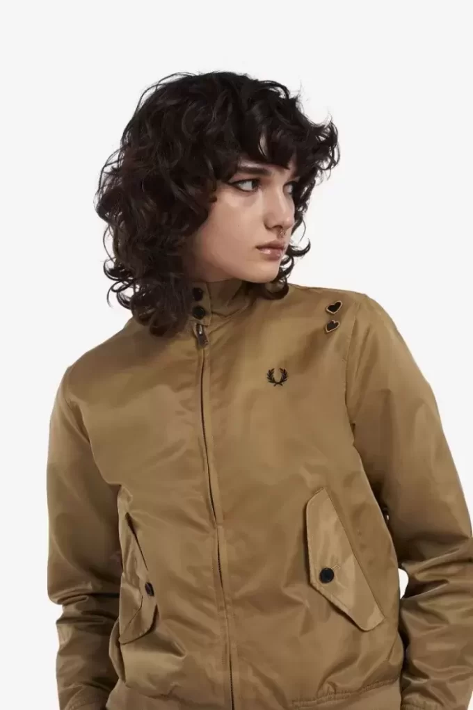 Vestes zippées à doublure imprimée pour femmes