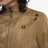 Vestes zippées à doublure imprimée pour femmes