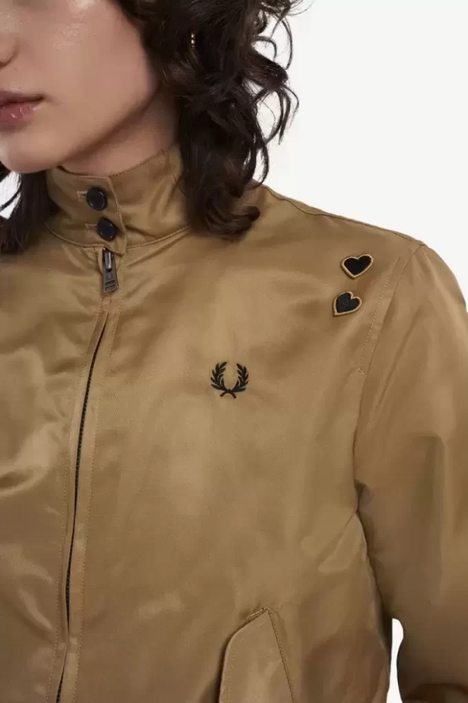 Vestes zippées à doublure imprimée pour femmes