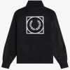 Vestes zippées à imprimé graphique