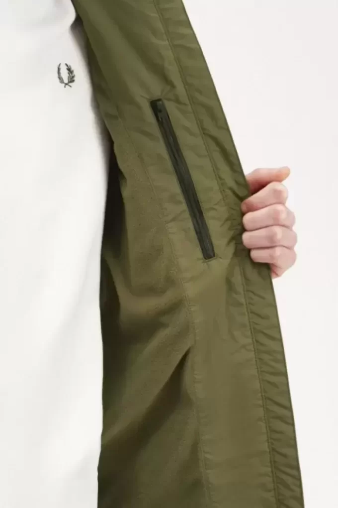 Vestes zippées à poches plaquées pour hommes