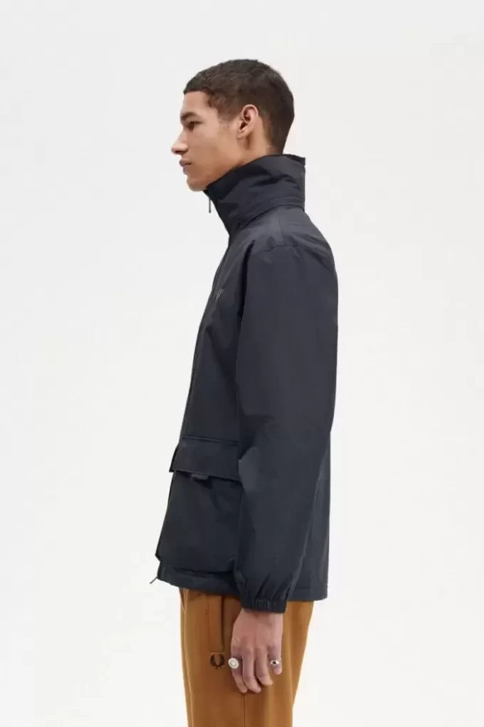 Vestes zippées à poches plaquées pour hommes