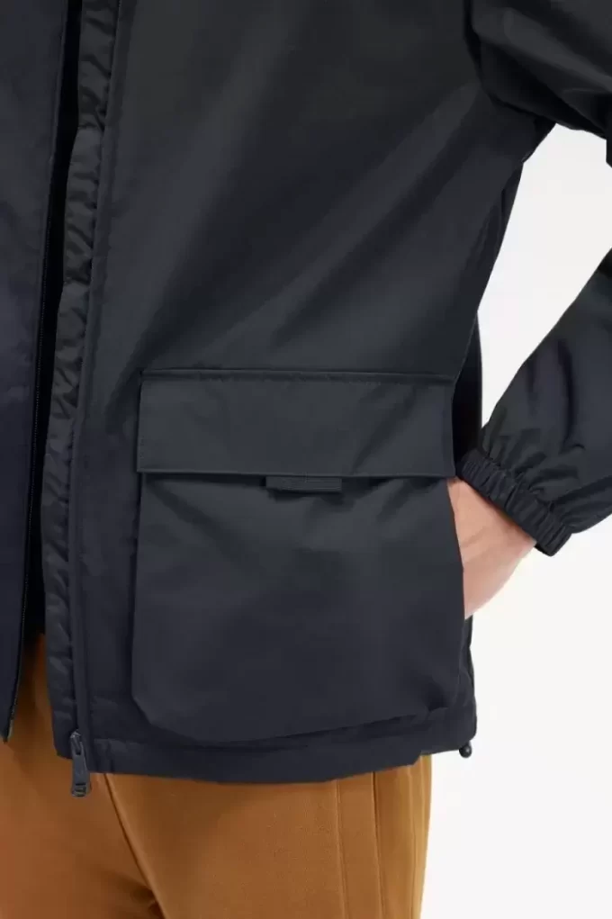 Vestes zippées à poches plaquées pour hommes