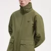 Vestes zippées à poches plaquées pour hommes